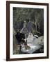 Dejeuner Sur L'Herbe, Chailly (The Luncheon on the Grass)-Claude Monet-Framed Art Print