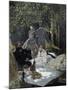 Dejeuner Sur L'Herbe, Chailly (The Luncheon on the Grass)-Claude Monet-Mounted Art Print