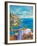 Dejeuner Sur La Cote D'azur I-Ginger Cook-Framed Giclee Print