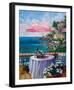 Dejeuner Sur La Cote D'azur II-Ginger Cook-Framed Giclee Print