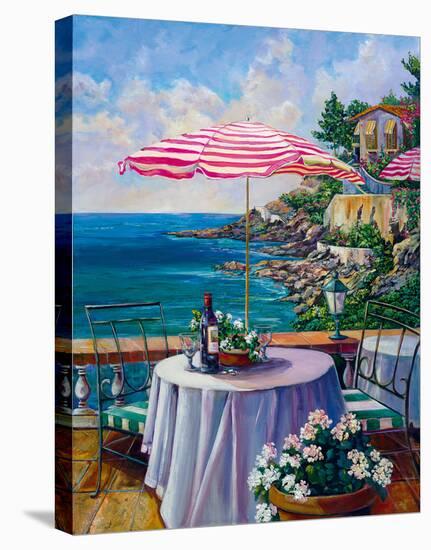 Dejeuner Sur La Cote D'azur II-Ginger Cook-Stretched Canvas