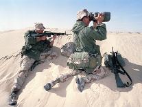 U.S. Marines Saudi Arabia-Dejong-Framed Photographic Print
