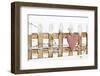 Deko Fence and Checked Heart-Andrea Haase-Framed Photographic Print