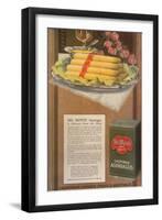 Del Monte, Asparagus, California Vegetables, USA, 1920-null-Framed Giclee Print