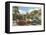 Del Tahquitz Hotel, Palm Springs, California-null-Framed Stretched Canvas