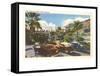 Del Tahquitz Hotel, Palm Springs, California-null-Framed Stretched Canvas