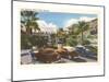 Del Tahquitz Hotel, Palm Springs, California-null-Mounted Art Print