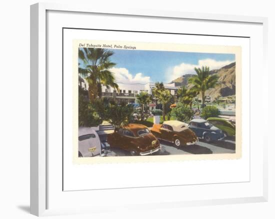 Del Tahquitz Hotel, Palm Springs, California-null-Framed Art Print