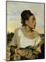 Delacroix: Orphan, 1824-Eugene Delacroix-Mounted Giclee Print