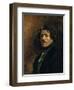 Delacroix, Self-Portrait-Eugene Delacroix-Framed Giclee Print