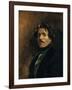 Delacroix, Self-Portrait-Eugene Delacroix-Framed Giclee Print