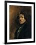 Delacroix, Self-Portrait-Eugene Delacroix-Framed Giclee Print