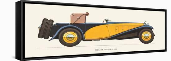 Delage, 1933-Antonio Fantini-Framed Stretched Canvas