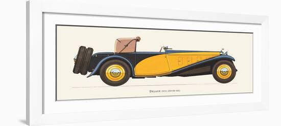 Delage, 1933-Antonio Fantini-Framed Art Print