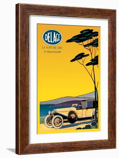 Delage, Out for a Drive-null-Framed Art Print