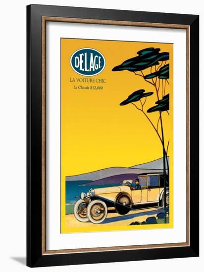 Delage, Out for a Drive-null-Framed Art Print