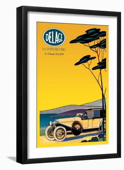 Delage, Out for a Drive-null-Framed Art Print