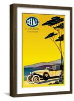 Delage, Out for a Drive-null-Framed Art Print