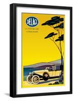 Delage, Out for a Drive-null-Framed Art Print