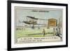 Delagrange Making a Record-Breaking Aeroplane Flight of over 24 Kilometres in 29 Minutes and 55 Sec-null-Framed Giclee Print