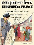 First Book On The History Of France Cover-Delagrave-Art Print