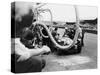 Delahaye 175S in the Pits, Le Mans, France, 1951-null-Stretched Canvas