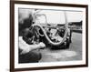 Delahaye 175S in the Pits, Le Mans, France, 1951-null-Framed Photographic Print