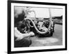 Delahaye 175S in the Pits, Le Mans, France, 1951-null-Framed Photographic Print