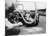 Delahaye 175S in the Pits, Le Mans, France, 1951-null-Mounted Photographic Print