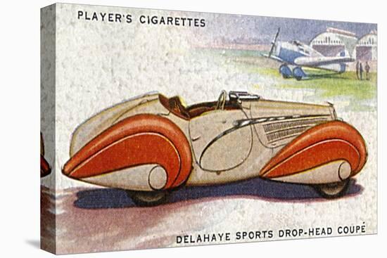 Delahaye Coupe-null-Stretched Canvas