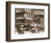 Delancey and Essex Streets, Manhattan, c.1908-null-Framed Art Print