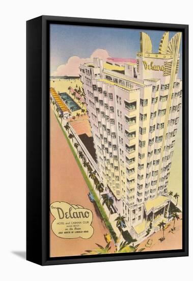 Delano Hotel, Miami Beach, Florida-null-Framed Stretched Canvas