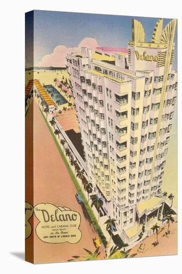 Delano Hotel, Miami Beach, Florida-null-Stretched Canvas