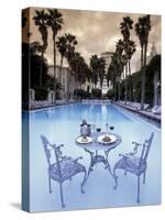 Delano Hotel Pool, South Beach, Miami, Florida, USA-Robin Hill-Stretched Canvas