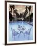 Delano Hotel Pool, South Beach, Miami, Florida, USA-Robin Hill-Framed Photographic Print