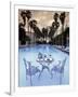 Delano Hotel Pool, South Beach, Miami, Florida, USA-Robin Hill-Framed Photographic Print