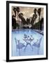 Delano Hotel Pool, South Beach, Miami, Florida, USA-Robin Hill-Framed Photographic Print