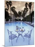 Delano Hotel Pool, South Beach, Miami, Florida, USA-Robin Hill-Mounted Photographic Print