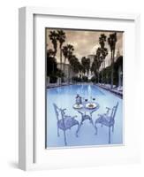 Delano Hotel Pool, South Beach, Miami, Florida, USA-Robin Hill-Framed Photographic Print