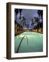 Delano Hotel, South Beach, Miami, Florida, USA-Robin Hill-Framed Photographic Print