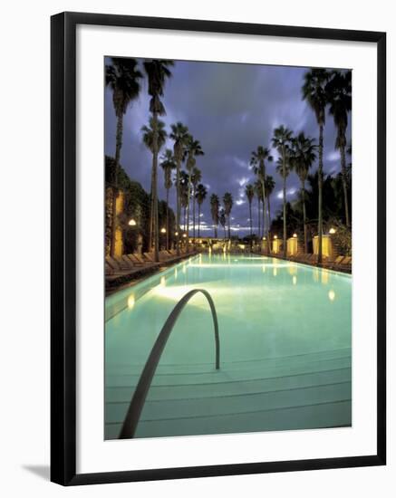 Delano Hotel, South Beach, Miami, Florida, USA-Robin Hill-Framed Photographic Print