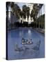 Delano Hotel, South Beach, Miami, Florida, USA-Robin Hill-Stretched Canvas