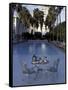 Delano Hotel, South Beach, Miami, Florida, USA-Robin Hill-Framed Stretched Canvas