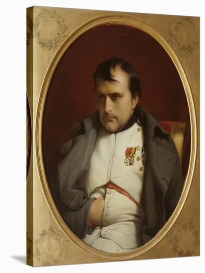 Delaroche, Napoleon after His Farewell Speech at Fontainebleau-Paul Delaroche-Stretched Canvas