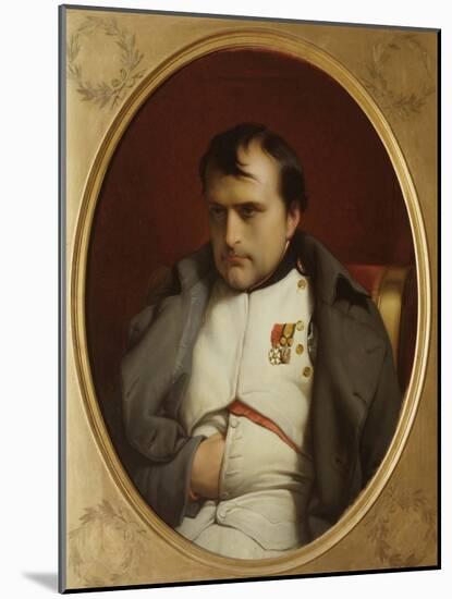 Delaroche, Napoleon after His Farewell Speech at Fontainebleau-Paul Delaroche-Mounted Giclee Print