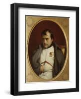 Delaroche, Napoleon after His Farewell Speech at Fontainebleau-Paul Delaroche-Framed Premium Giclee Print