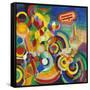 Delaunay: Hommage Bleriot-Robert Delaunay-Framed Stretched Canvas