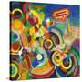 Delaunay: Hommage Bleriot-Robert Delaunay-Stretched Canvas