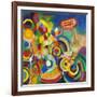 Delaunay: Hommage Bleriot-Robert Delaunay-Framed Giclee Print