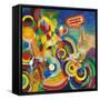 Delaunay: Hommage Bleriot-Robert Delaunay-Framed Stretched Canvas